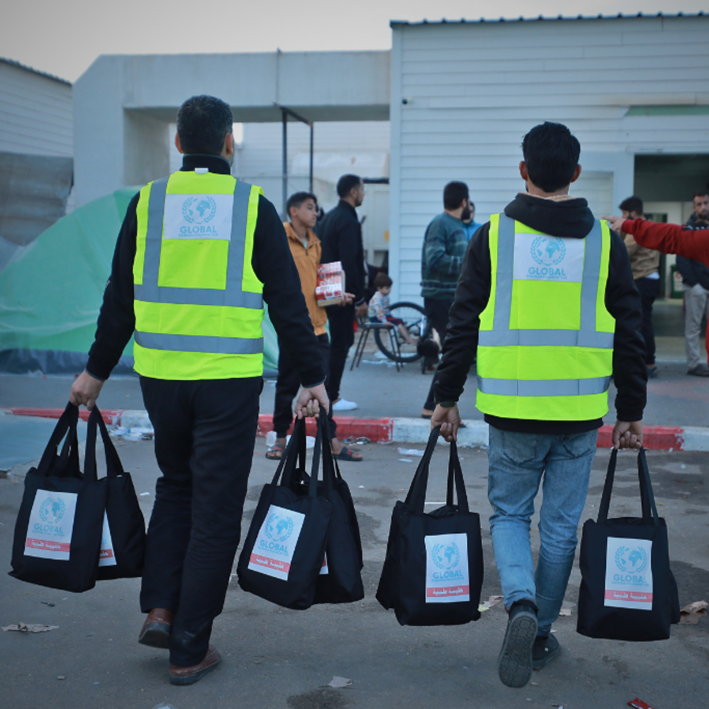 GRF delivering medical aid