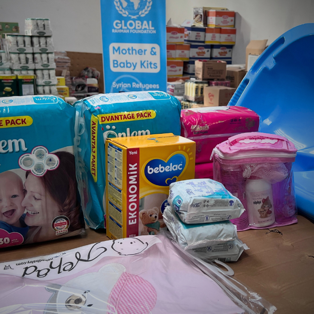 inside GRF mother and baby kit