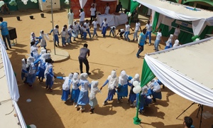 orphans playing in Chad 2024