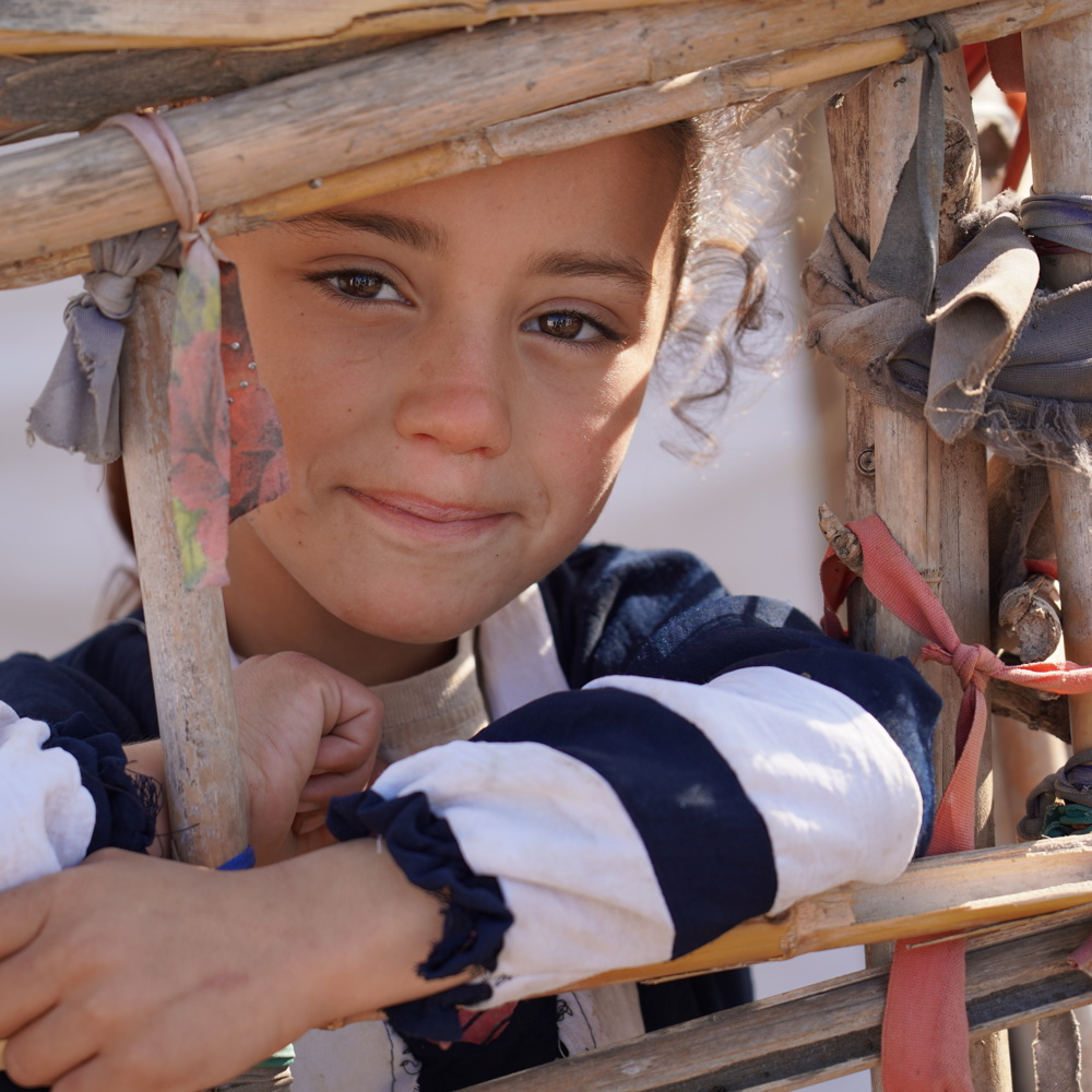 young girl in Lebanon 2025