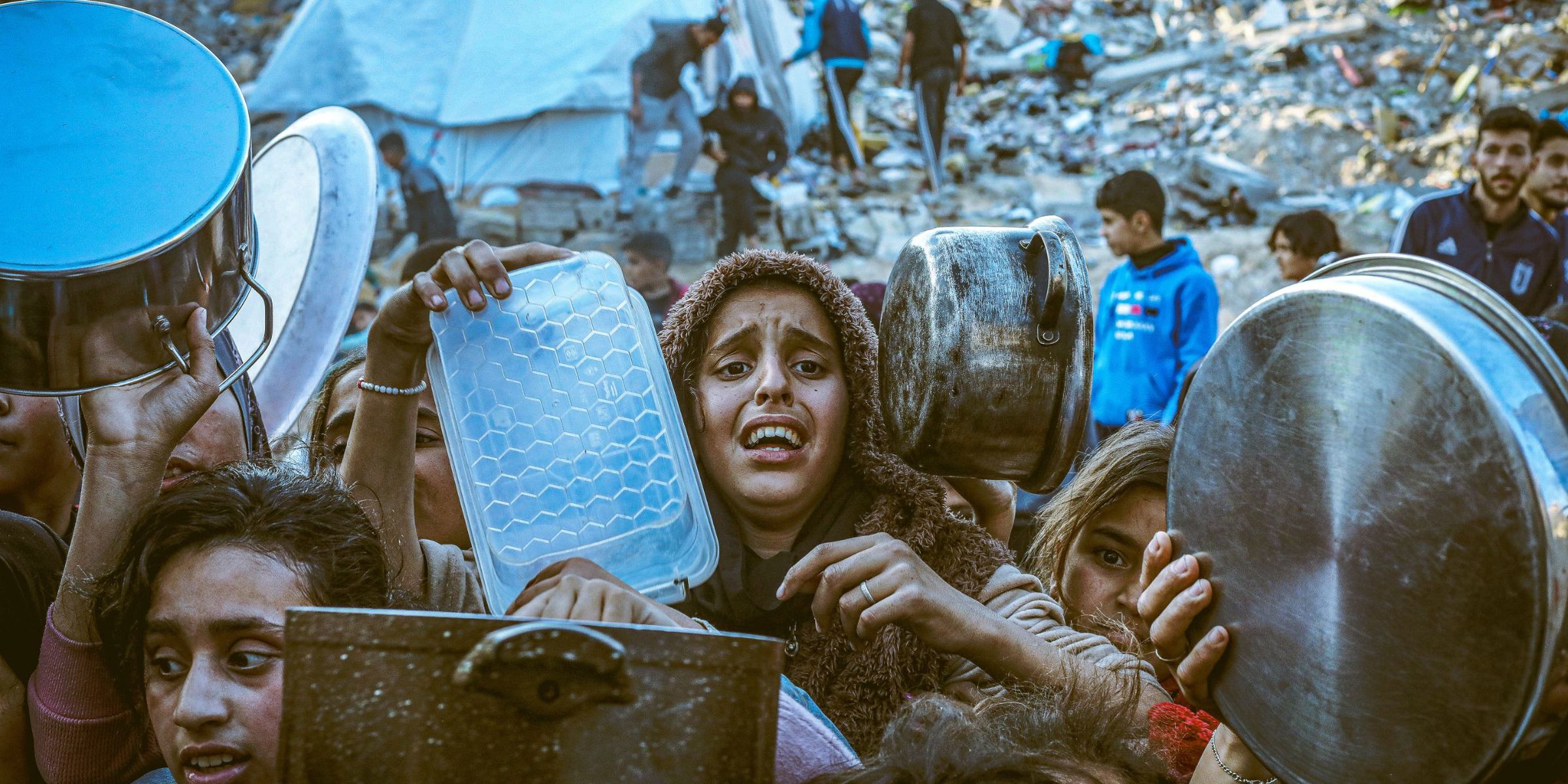 people need food in Gaza