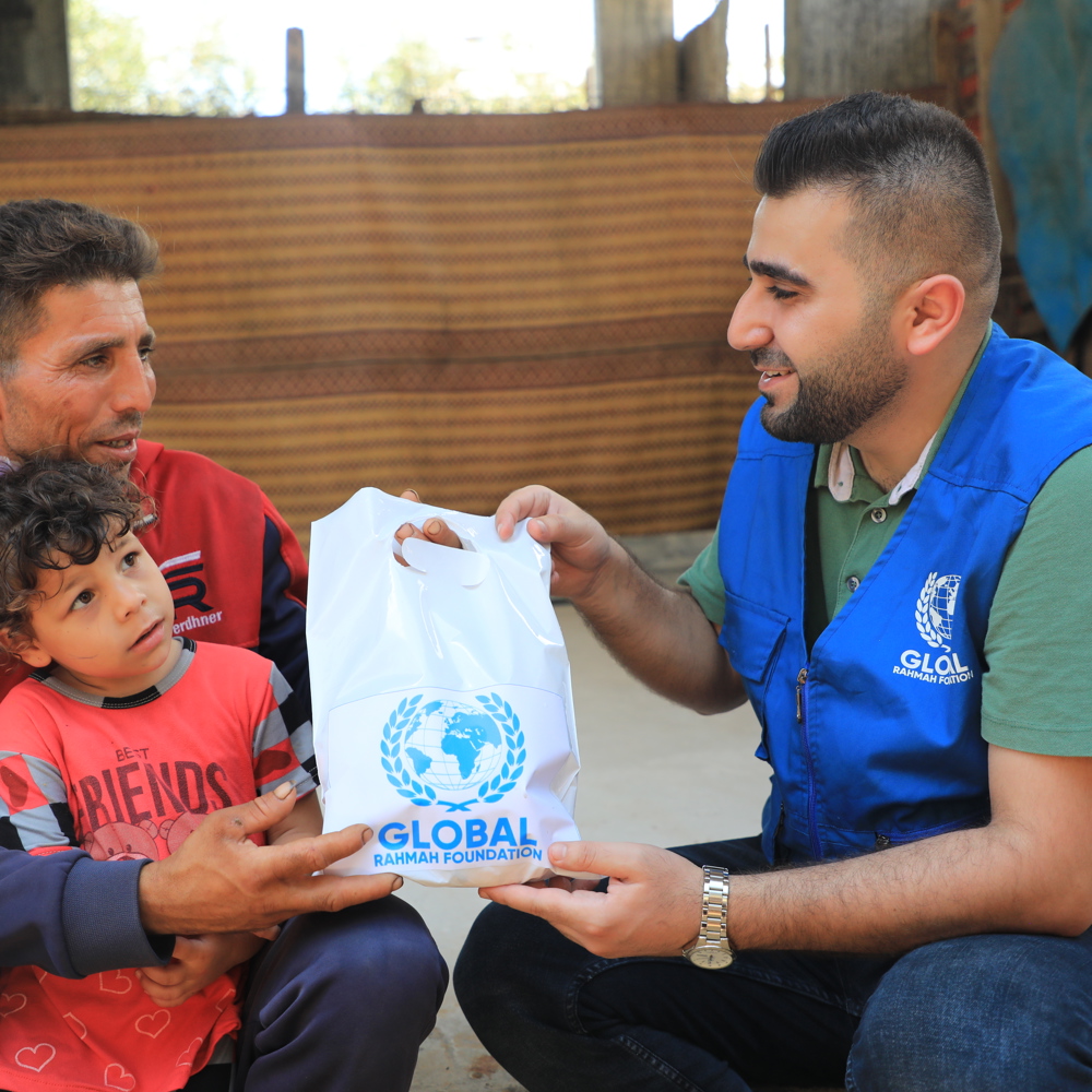 GRF distributing Qurbani meat