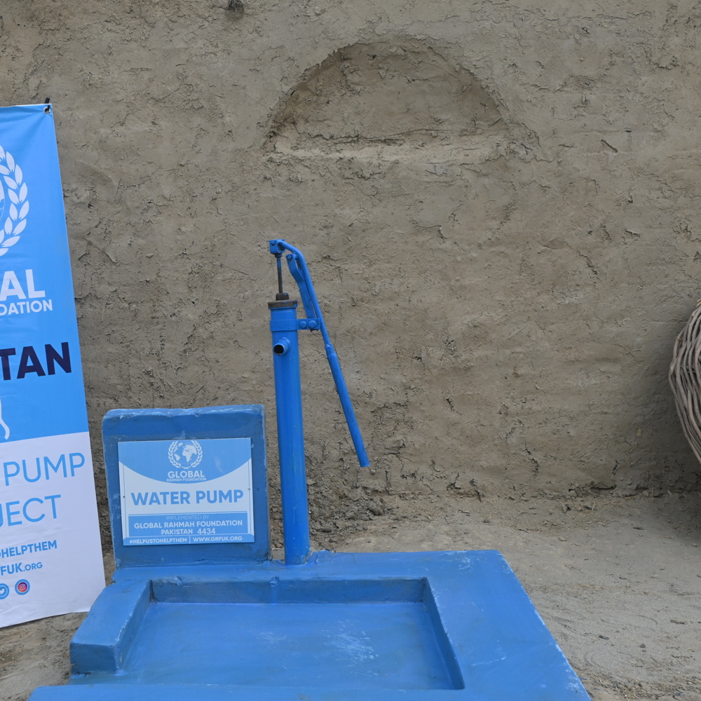 Pakistan 2024 water hand pump by GRF