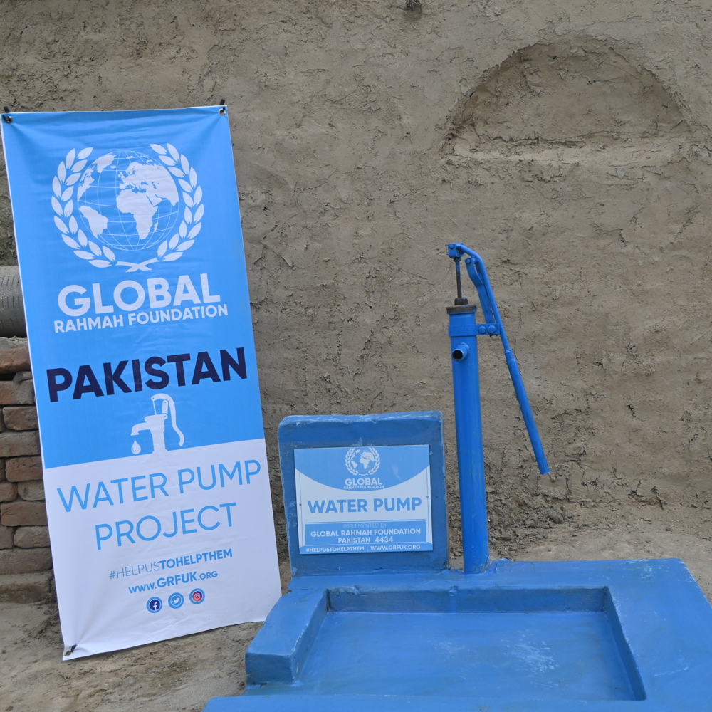 Pakistan 2024 water hand pump by GRF