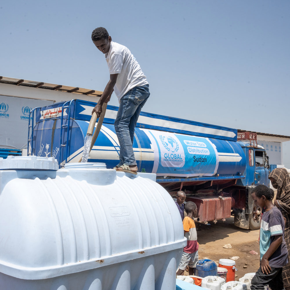 Sudan water tank 2024 GRF