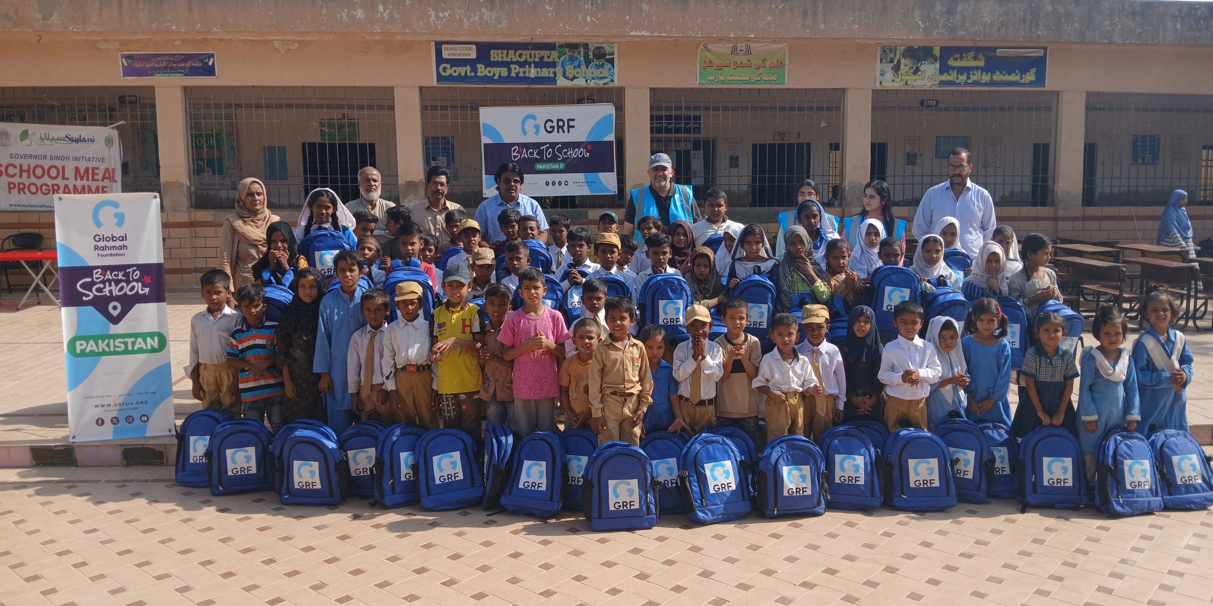 GRF Pakistan 2024 school kits