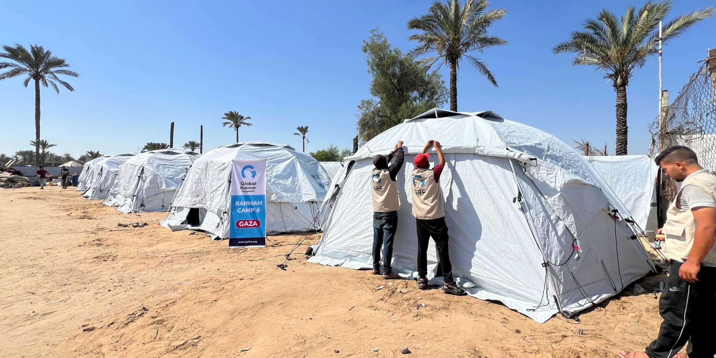 Rahmah Camp in Gaza