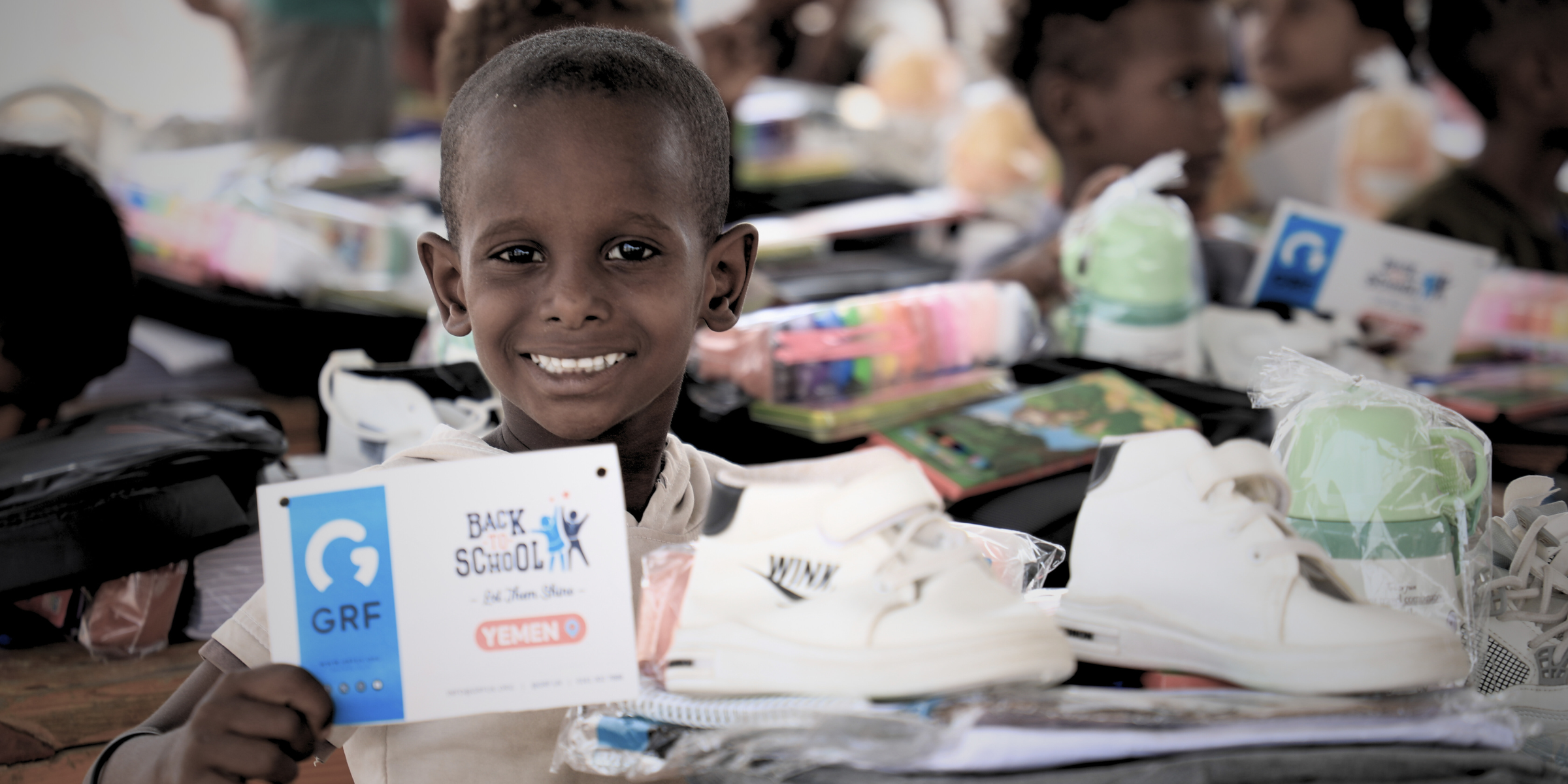 back to school charity project