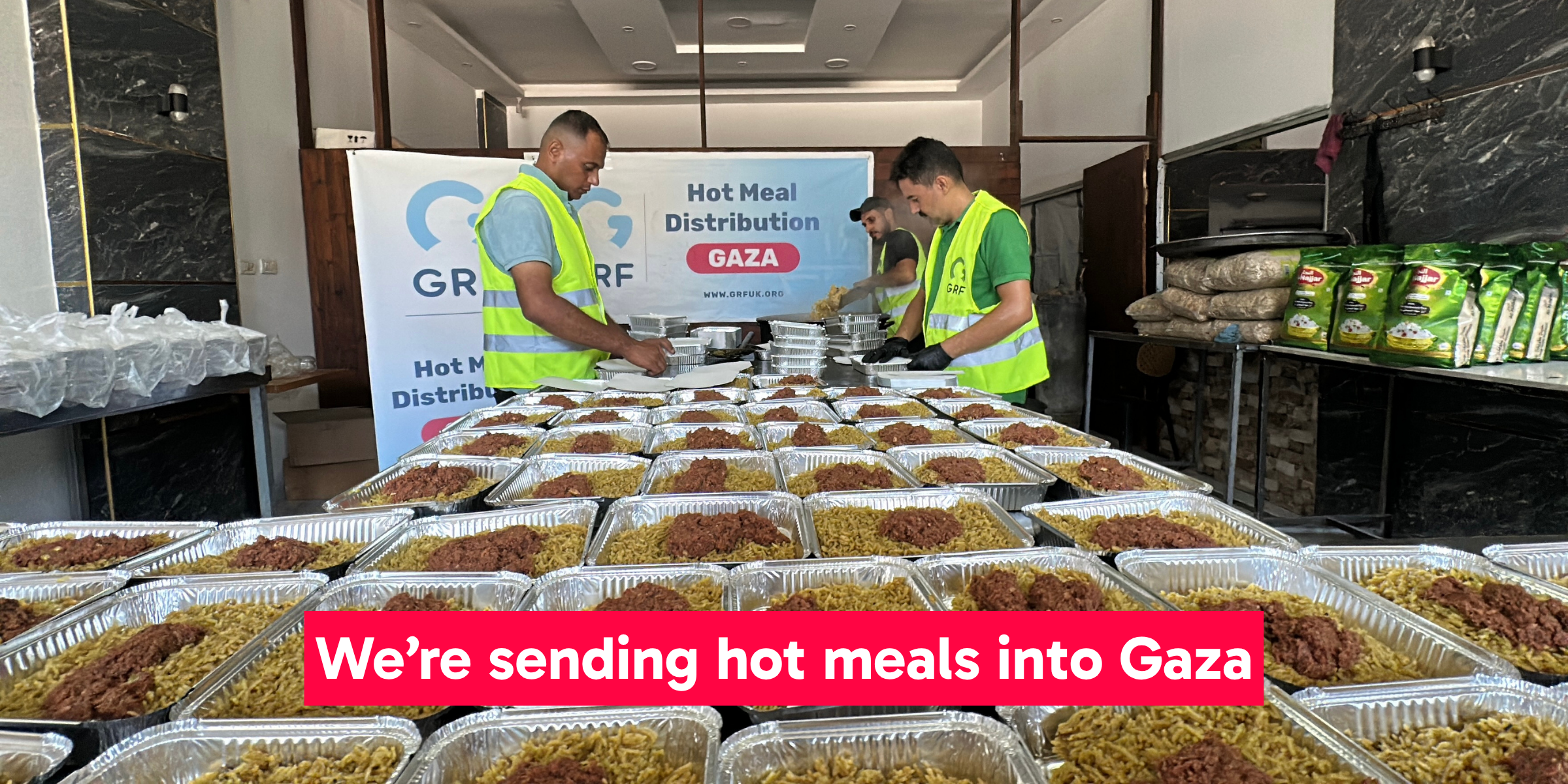 sending food into Gaza July 2025