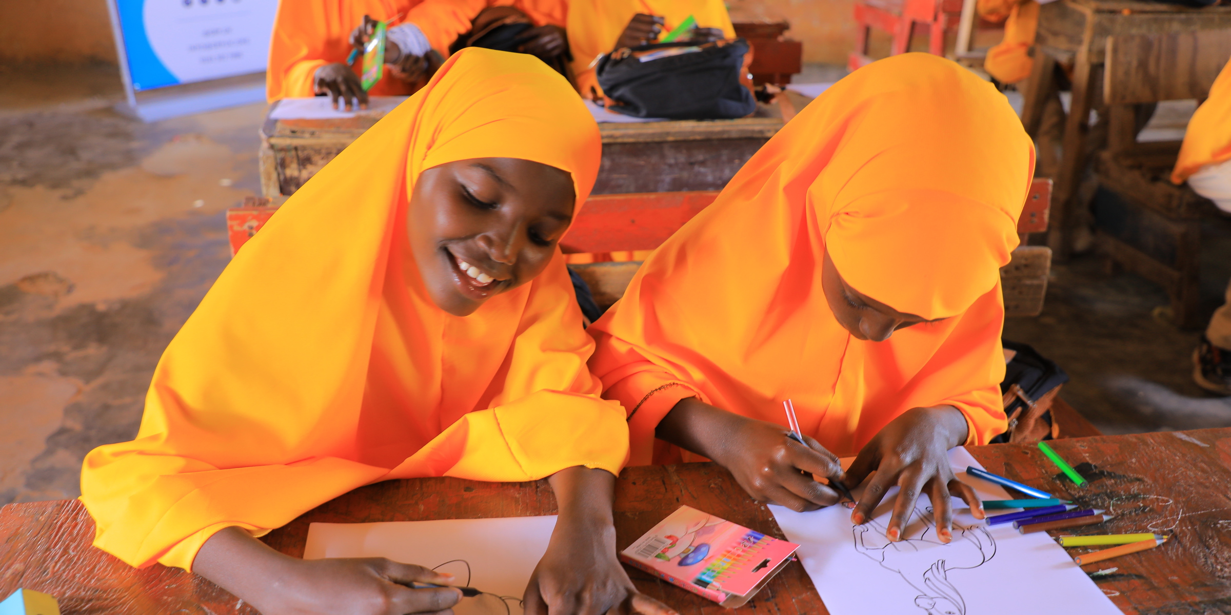 GRF children raised money for back to school campaign