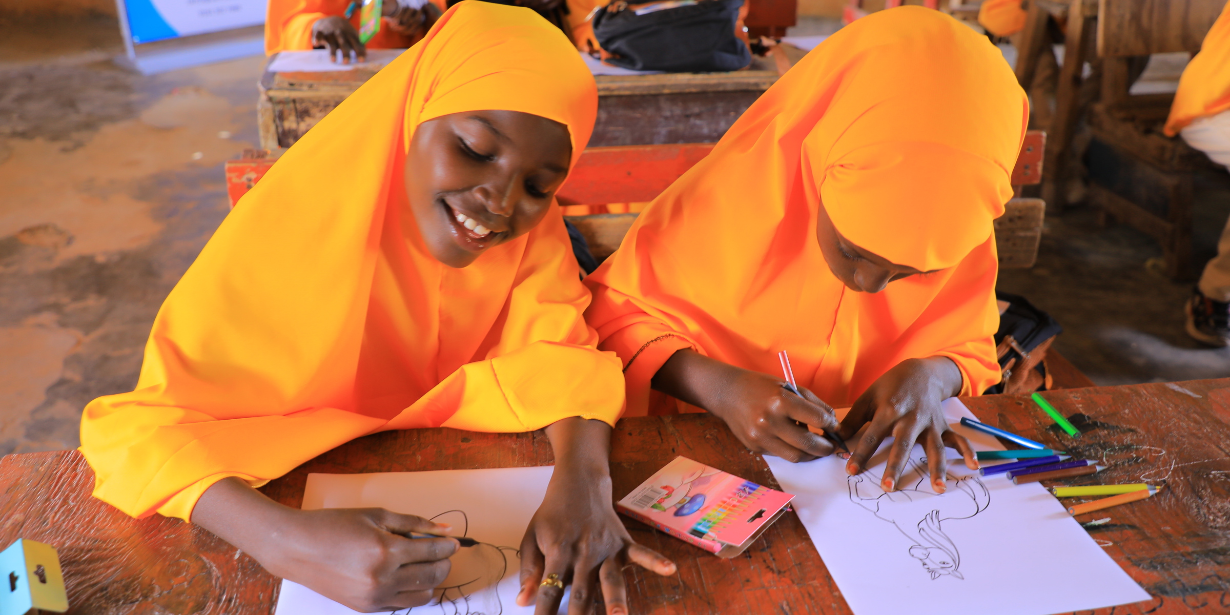 GRF children raised money for back to school campaign