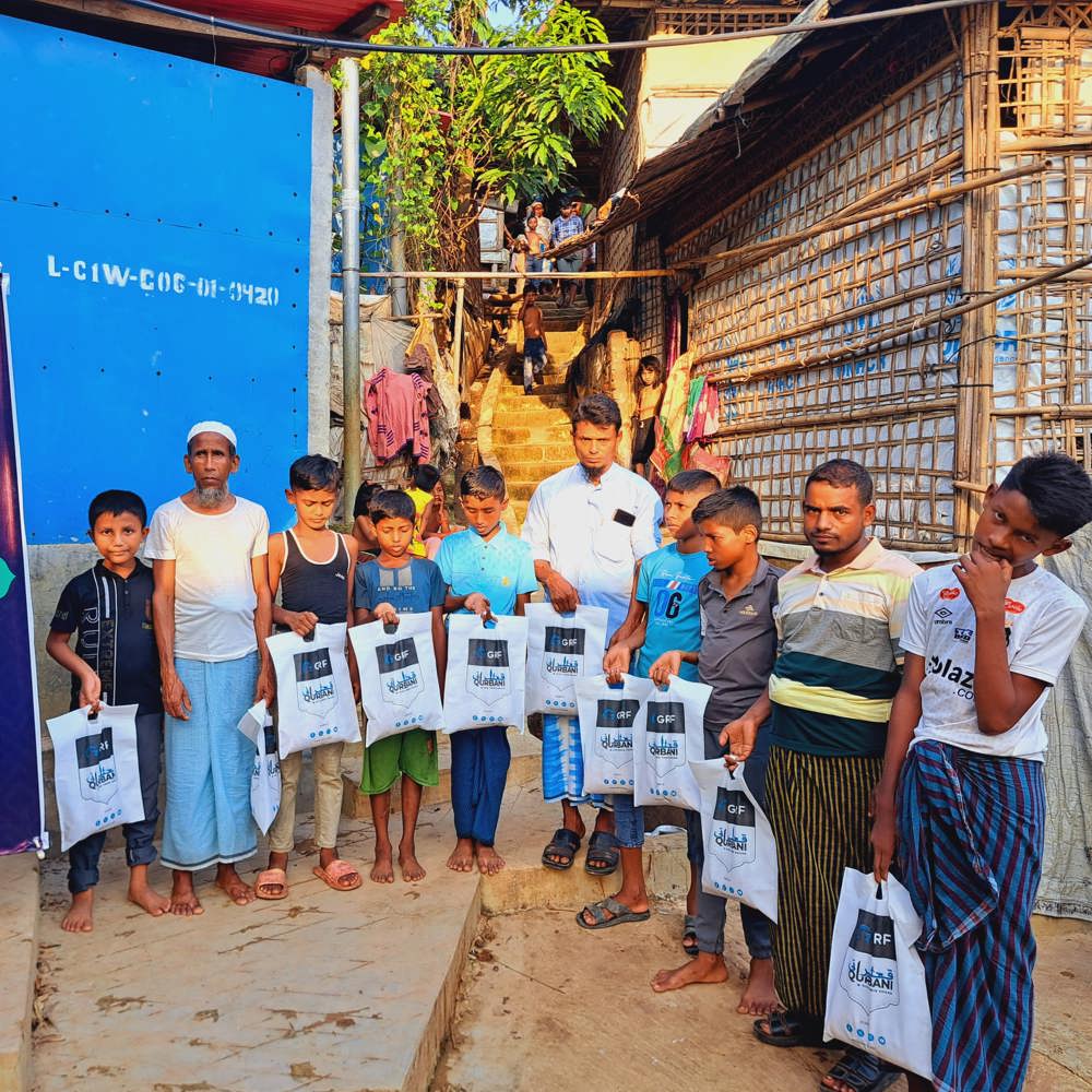 Qurbani distribution Bangladesh