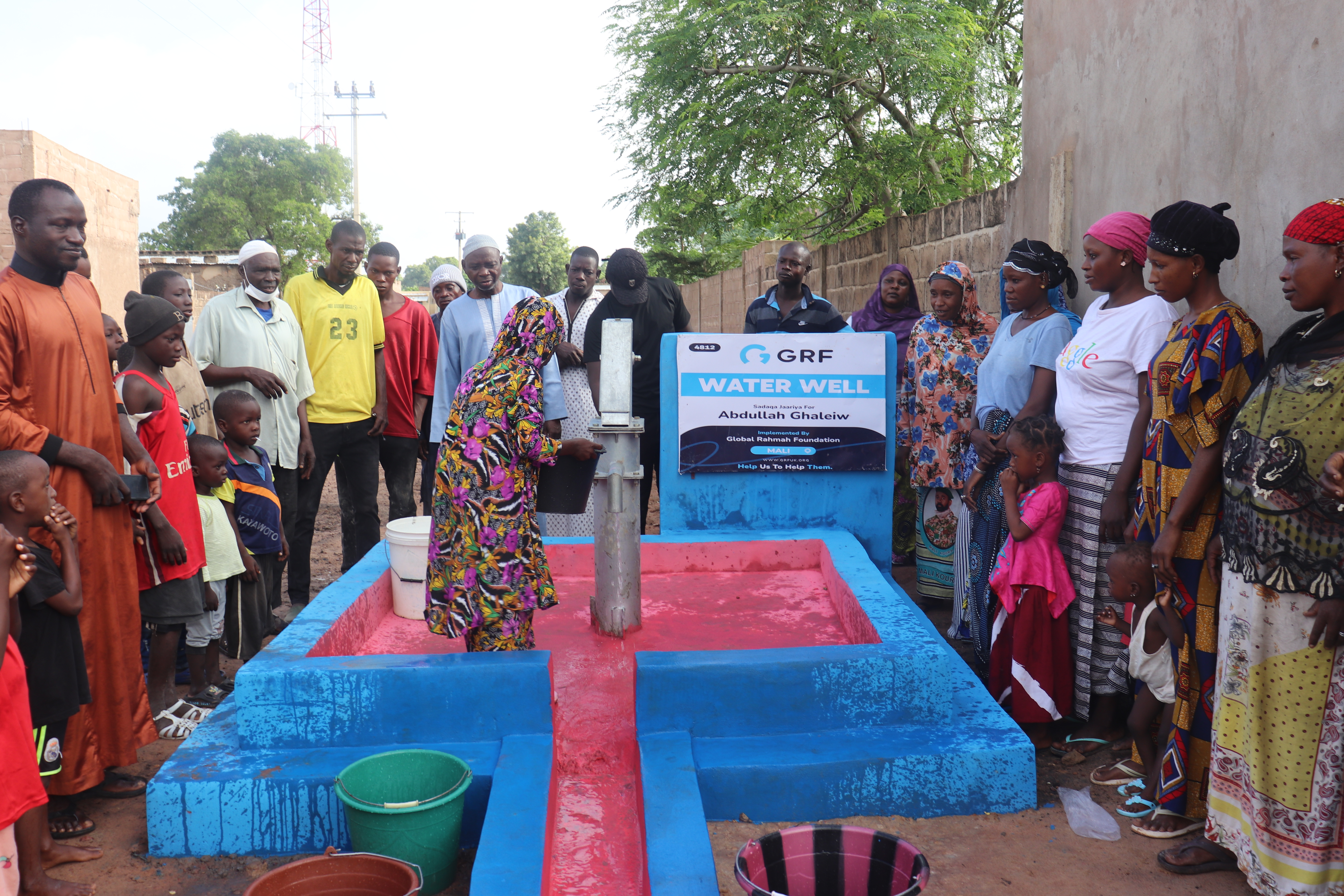 Mali Water Well Construction