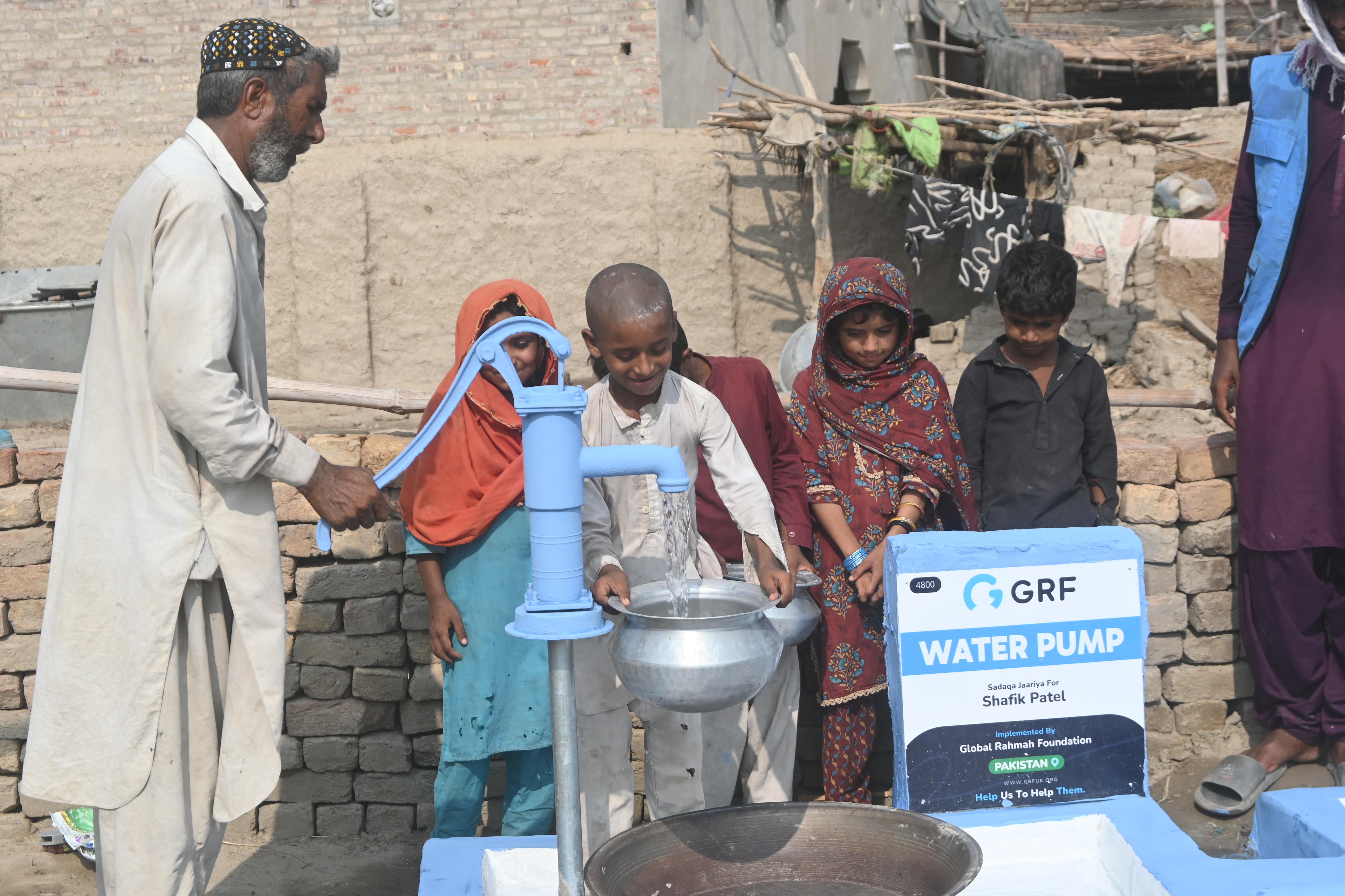 Water pump project in Pakistan